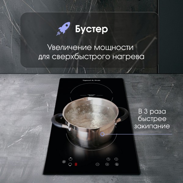 Варочная панель домино Zigmund & Shtain CI 33.3 B