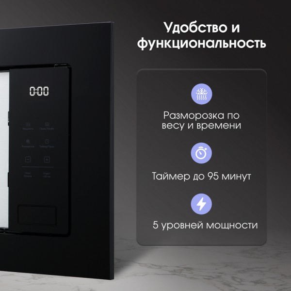 Микроволновка Zigmund & Shtain BMO 26 B