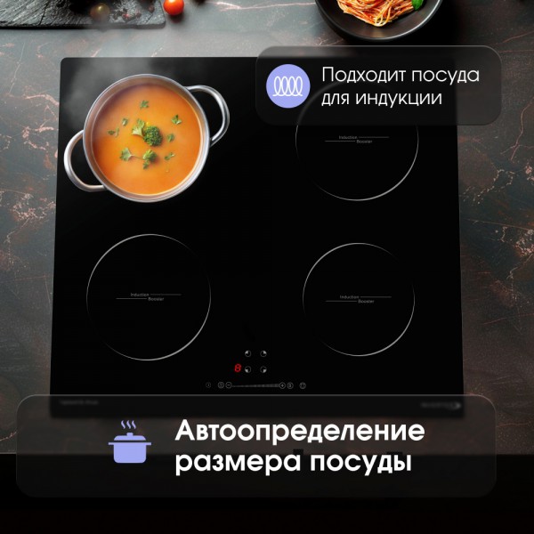 Варочная панель индукционная Zigmund & Shtain CI 30.6 B