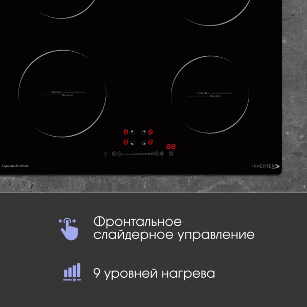 Варочная панель индукционная Zigmund & Shtain CI 30.6 B