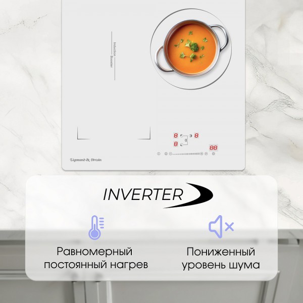 Стеклокерамическая варочная панель индукционная Zigmund & Shtain CI 49.4 W
