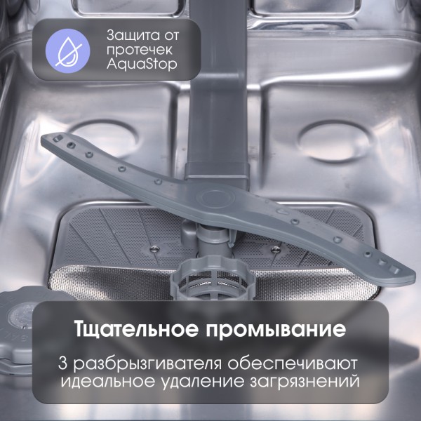 Встраиваемая посудомоечная машина Zigmund & Shtain DW 129.4509 X