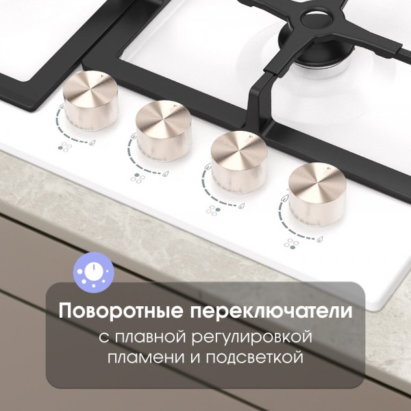 Газовая варочная панель Zigmund & Shtain G 14.6 W