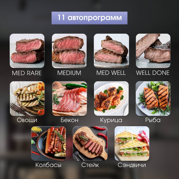 Гриль электрический Zigmund & Shtain Grillmeister ZEG-934