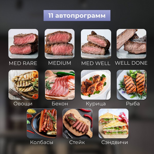 Гриль электрический Zigmund & Shtain Grillmeister ZEG-941