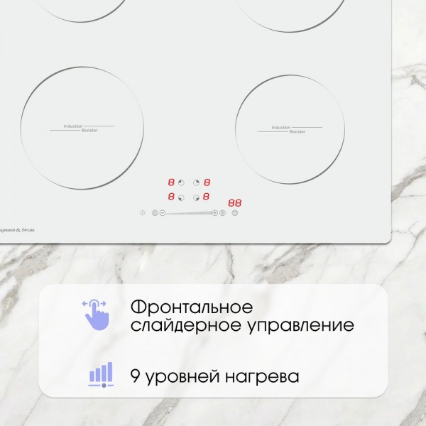Стеклокерамическая варочная панель индукционная Zigmund & Shtain CI 35.6 W