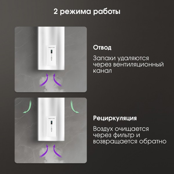 Вытяжка Zigmund & Shtain K 146.4 W