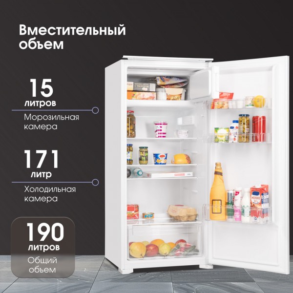 Встраиваемый Холодильник Zigmund & Shtain BR 12.1221 SX