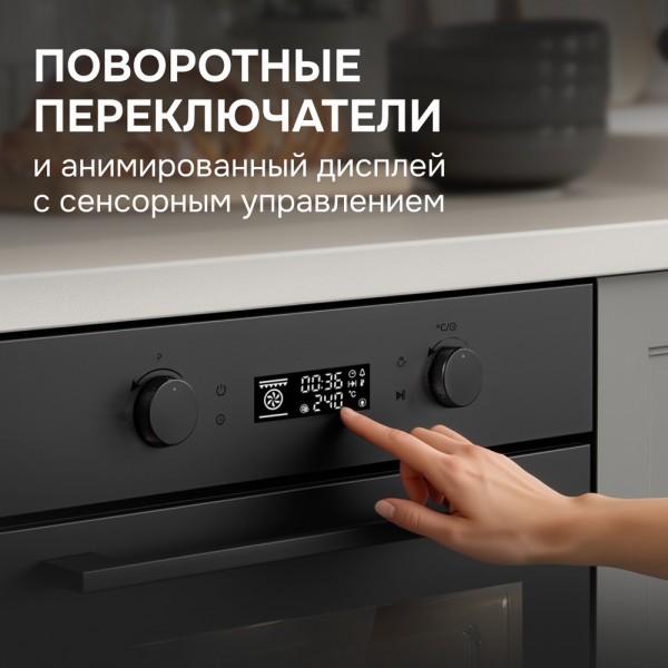 Электрический духовой шкаф Zigmund & Shtain E 133 B