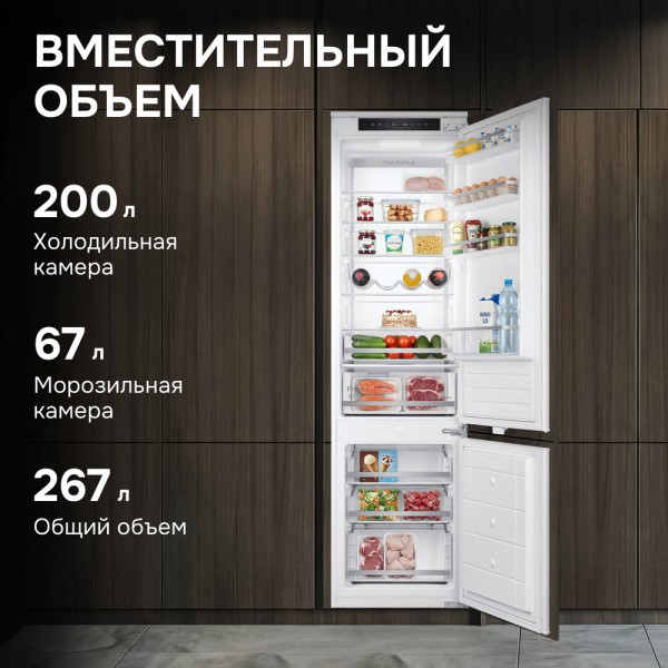 Встраиваемый Холодильник Zigmund & Shtain BR 25 X