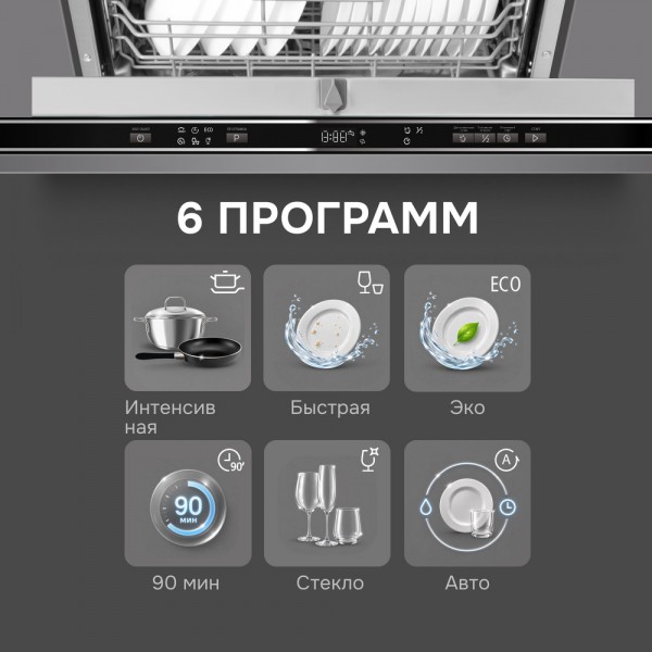 Посудомоечная машина Zigmund & Shtain DW 313.6