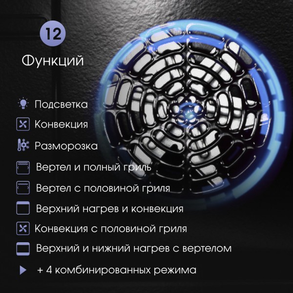 Духовка электрическая Zigmund & Shtain EN 117.921 W