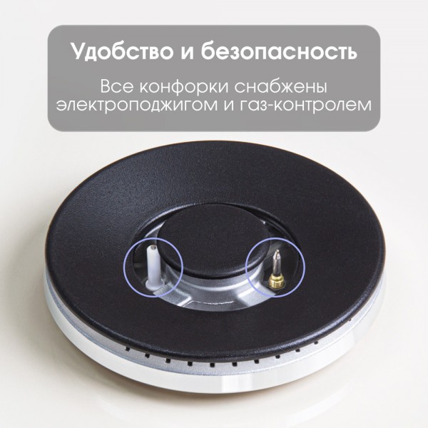 Газовая варочная панель Zigmund & Shtain G 19.7 X