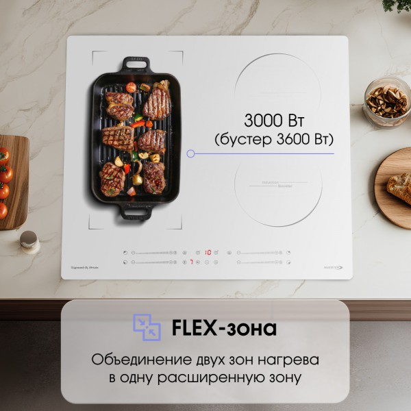 Стеклокерамическая варочная панель индукционная Zigmund & Shtain CI 49.6 W