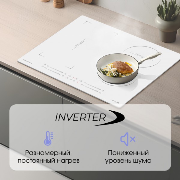 Стеклокерамическая варочная панель индукционная Zigmund & Shtain CI 49.6 W