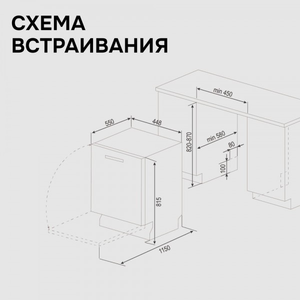 Посудомоечная машина Zigmund & Shtain DW 313.4