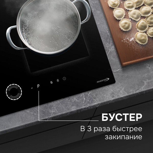 Стеклокерамическая варочная панель индукционная Zigmund & Shtain CI 79.6 B