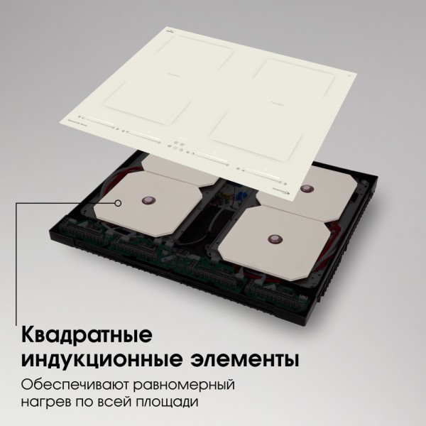 Стеклокерамическая варочная панель индукционная Zigmund & Shtain CI 69.6 I