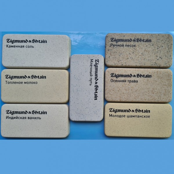 Кухонная мойка Zigmund & Shtain ECKIG 900 Каменная соль