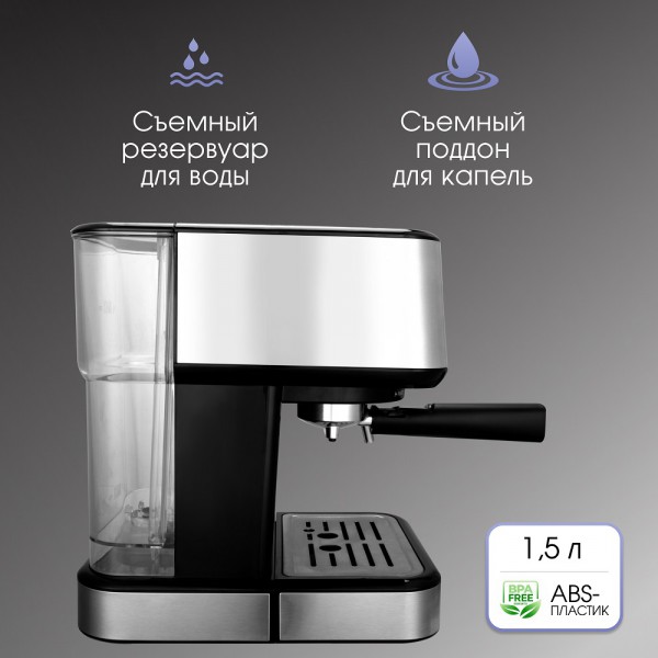 Кофеварка Zigmund & Shtain Al Caffe ZCM-883